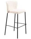 Zuo Modern Set Of 2 Linz Barstools