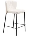 Zuo Modern Set Of 2 Linz Counter Stools