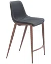 Zuo Modern Set Of 2 Magnus Counter Stools
