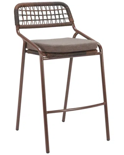 Zuo Modern Set Of 2 Rio Barstools In Brown