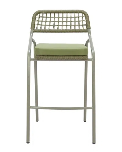Zuo Modern Set Of 2 Rio Barstools In Green