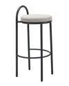 Zuo Modern Set Of 2 Sisal Barstools