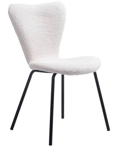 Zuo Modern Set Of 2 Thibideaux Dining Chair In White