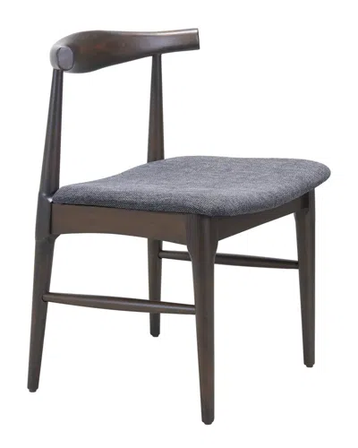 Zuo Modern Set Of 2 Tuzka Dining Chairs In Gray