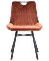 Zuo Modern Tyler Dining Chair In Brown