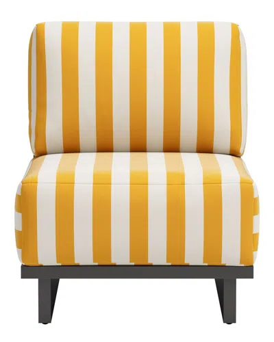 Zuo Modern Shoreline Accent Chair In Yellow