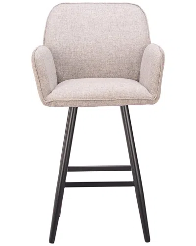 Zuo Modern Sieve Swivel Barstool In Neutral
