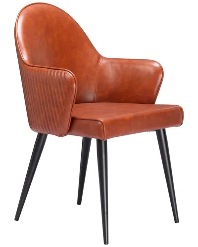 Zuo Modern Silloth Dining Chair In Brown