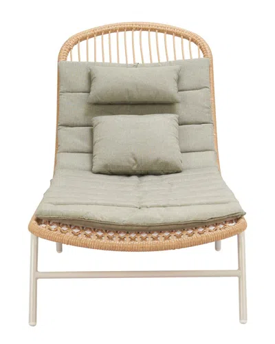Zuo Modern Skim Chaise Lounge In Green