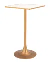 Zuo Modern Spot Bar Table In Gold