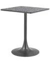 Zuo Modern Spot Bistro Table Black In Gray