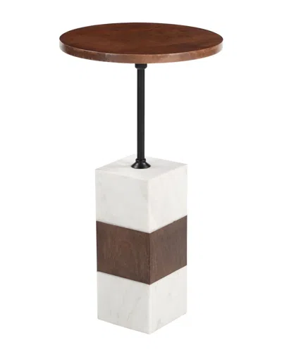 Zuo Modern Stuk Side Table In Brown