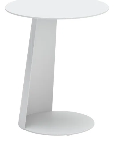 Zuo Modern Sunny Isles Side Table In White