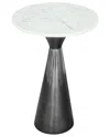 Zuo Modern Tim Side Table In White