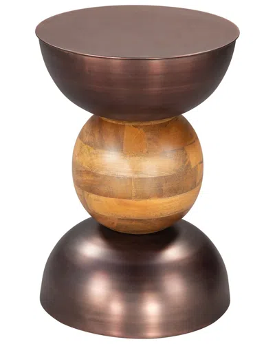 Zuo Modern Tripoli Side Table In Brown