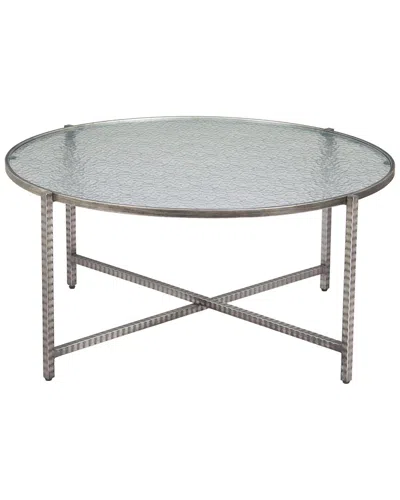 Zuo Modern Vetro Coffee Table In Silver