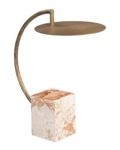 Zuo Modern Voler Side Table Brass In Gold