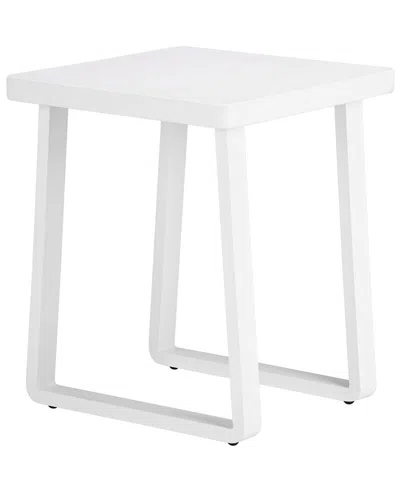Zuo Modern Welt Side Table In White