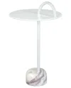 Zuo Modern Will Side Table In White