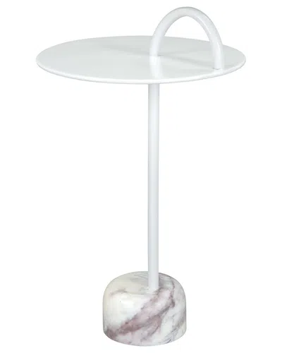 Zuo Modern Will Side Table In White
