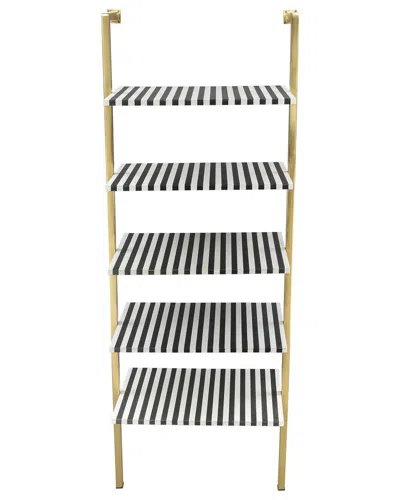 Zuo Modern Zebra Shelf In Gold