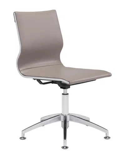 Zuo Modern Zuo Glider Conference Chair In Nude