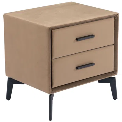 Zuo Montana Side Table Brown