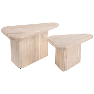 Zuo Navidic Coffee Table Set Natural