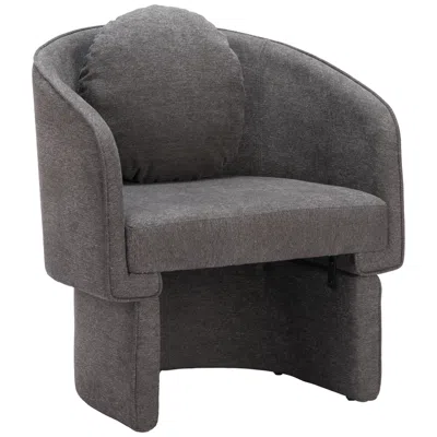 Zuo Olya Accent Chair Truffle Gray