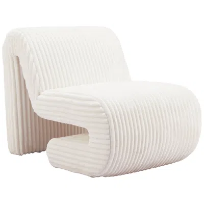 Zuo Opam Accent Chair White
