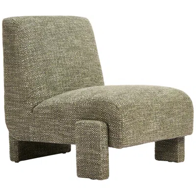 Zuo Orleen Accent Chair Checker Green