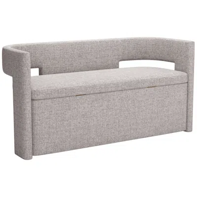 Zuo Papua Storage Bench Gray