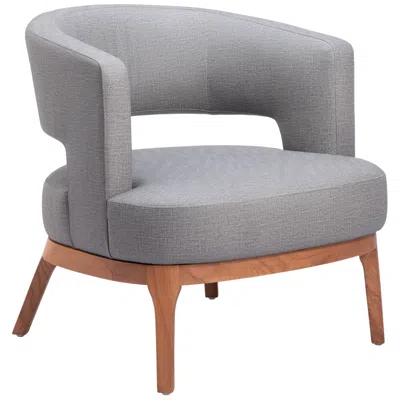 Zuo Penryn Accent Chair Slate Gray