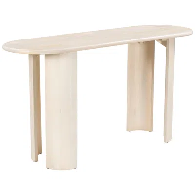 Zuo Risan Console Table Natural