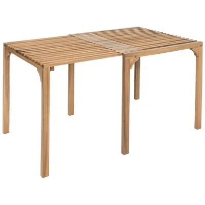 Zuo Riviera Extendable Dining Table Natural