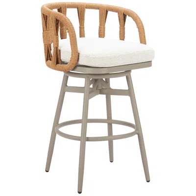Zuo Safal Swivel Barstool Multicolor