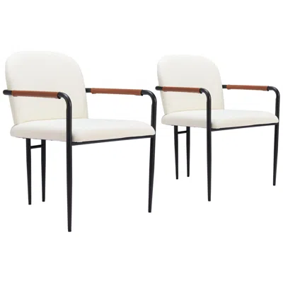 Zuo Sibu Dining Chair Cream