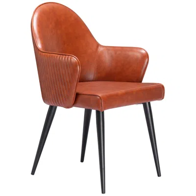 Zuo Silloth Dining Chair Brown