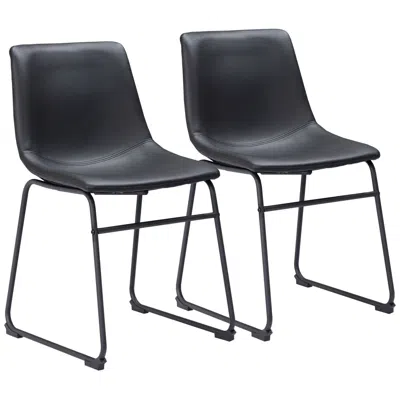 Zuo Smart Dining Chair Set