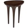 Zuo Spiker Side Table Walnut In Brown