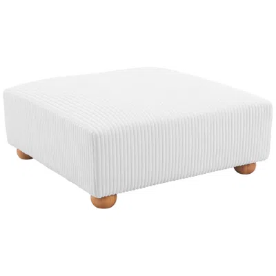 Zuo Tayte Ottoman White