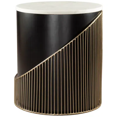 Zuo Tova Side Table Multicolor In Black