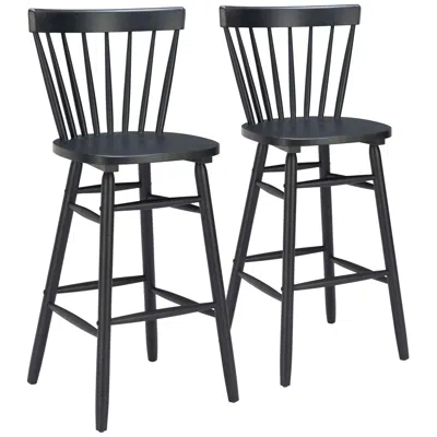 Zuo Tyce Barstool (set Of 2) Black