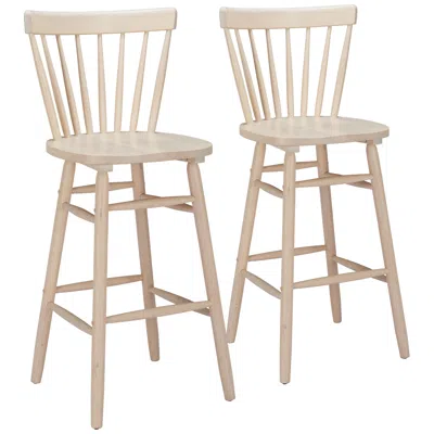 Zuo Tyce Barstool (set Of 2) Natural