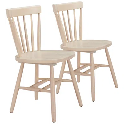 Zuo Tyce Dining Chair (set Of 2) Natural