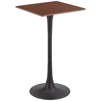 Zuo Valleta Bar Table Brown