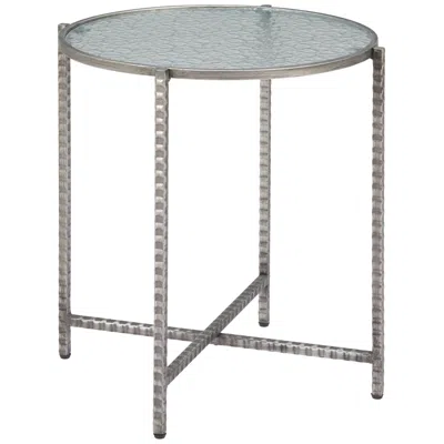 Zuo Vetro Side Table Silver