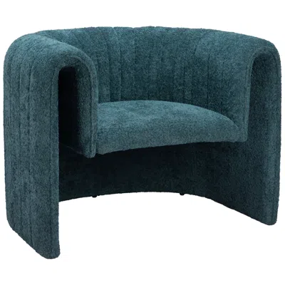 Zuo Viana Accent Chair Aquamarine In Green