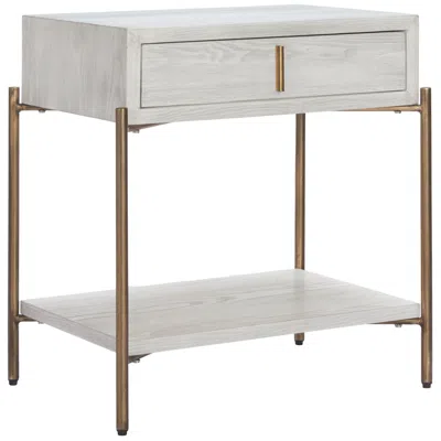 Zuo Yoru Side Table Oak White