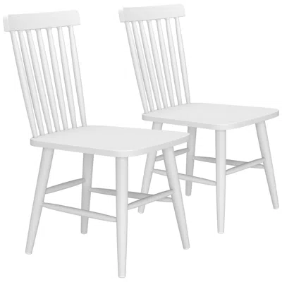 Zuo Zeilen Dining Chair (set Of 2) White